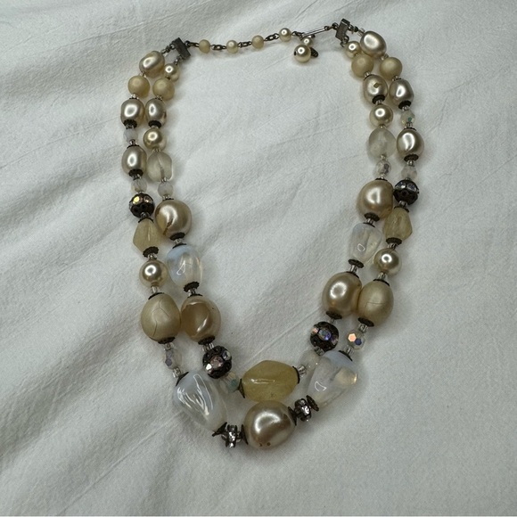 Vintage costume jewellery from the 1950s in fairly good condition - Picture 3 of 7